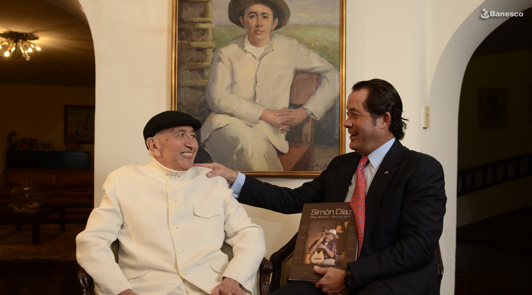 Juan Carlos Escotet y Simón Díaz Juan Carlos Escotet y Simón Díaz